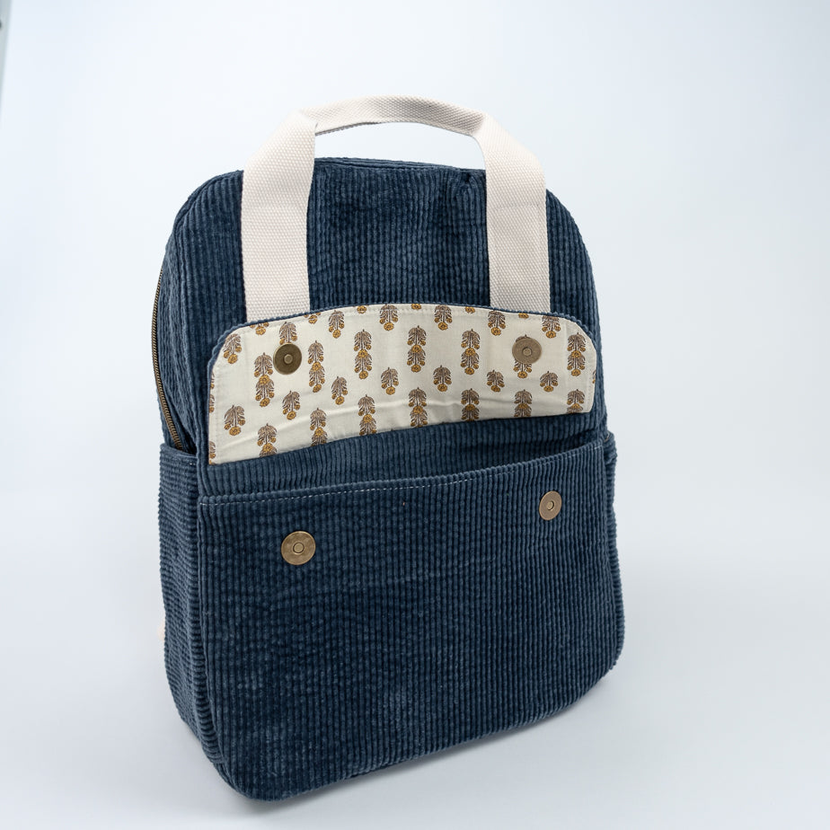 Walkabout Backpack - Blue Corduroy