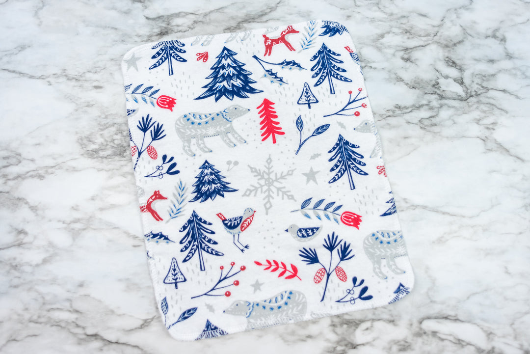 Paperless Towels - White Winter Wonderland