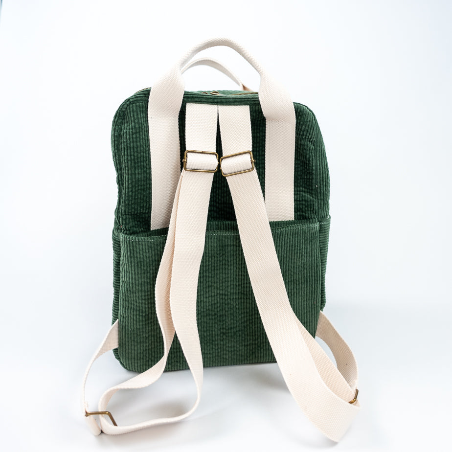 Walkabout Backpack - Forest Green Corduroy