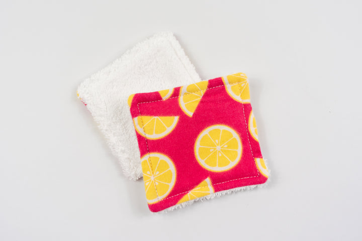 Reusable Makeup Wipes - Pink Lemonade