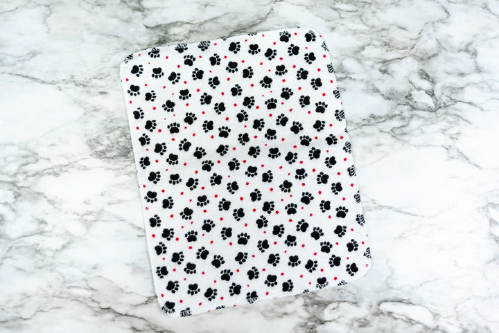 Paperless Towels - Black & White Paw Prints