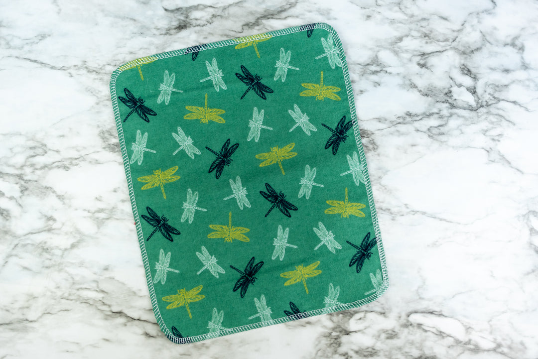 Paperless Towels - Green Dragonflies