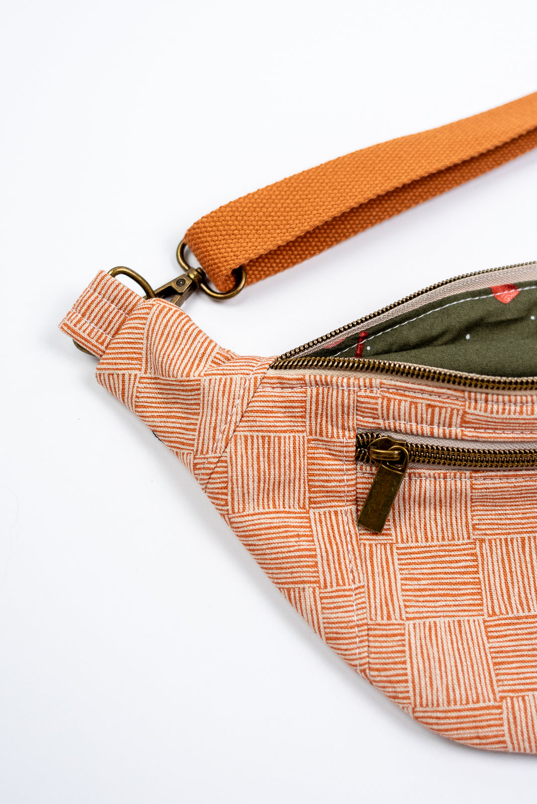 Fanny Pack - Orange Thatch