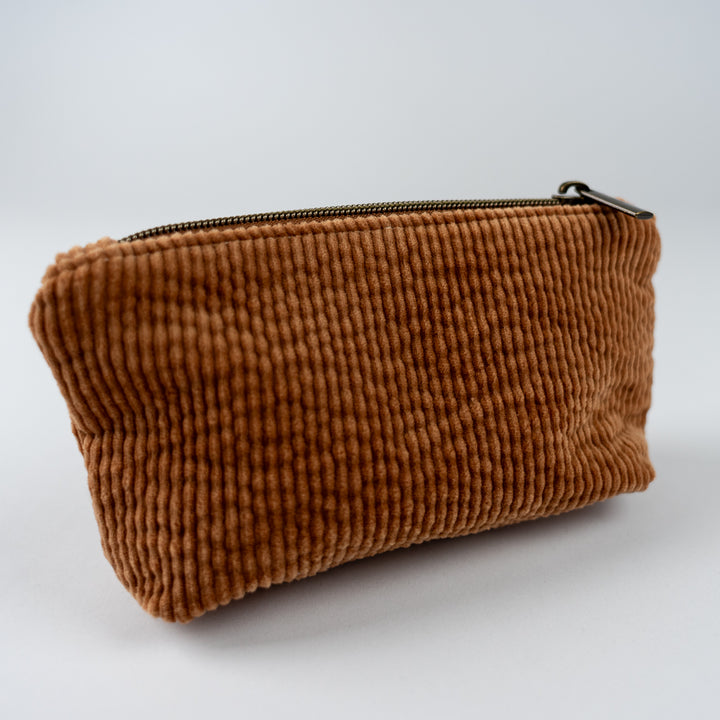 Small Wedge Bag - Brown Corduroy