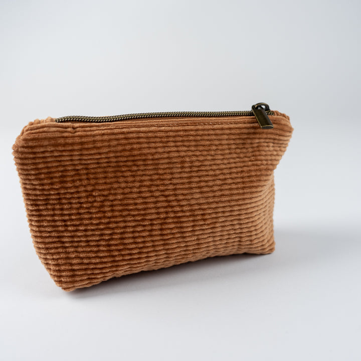 Small Wedge Bag - Brown Corduroy